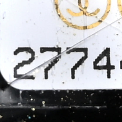 Chanel Lambskin Quilted Large Cosmetic Case Black 7 of 9