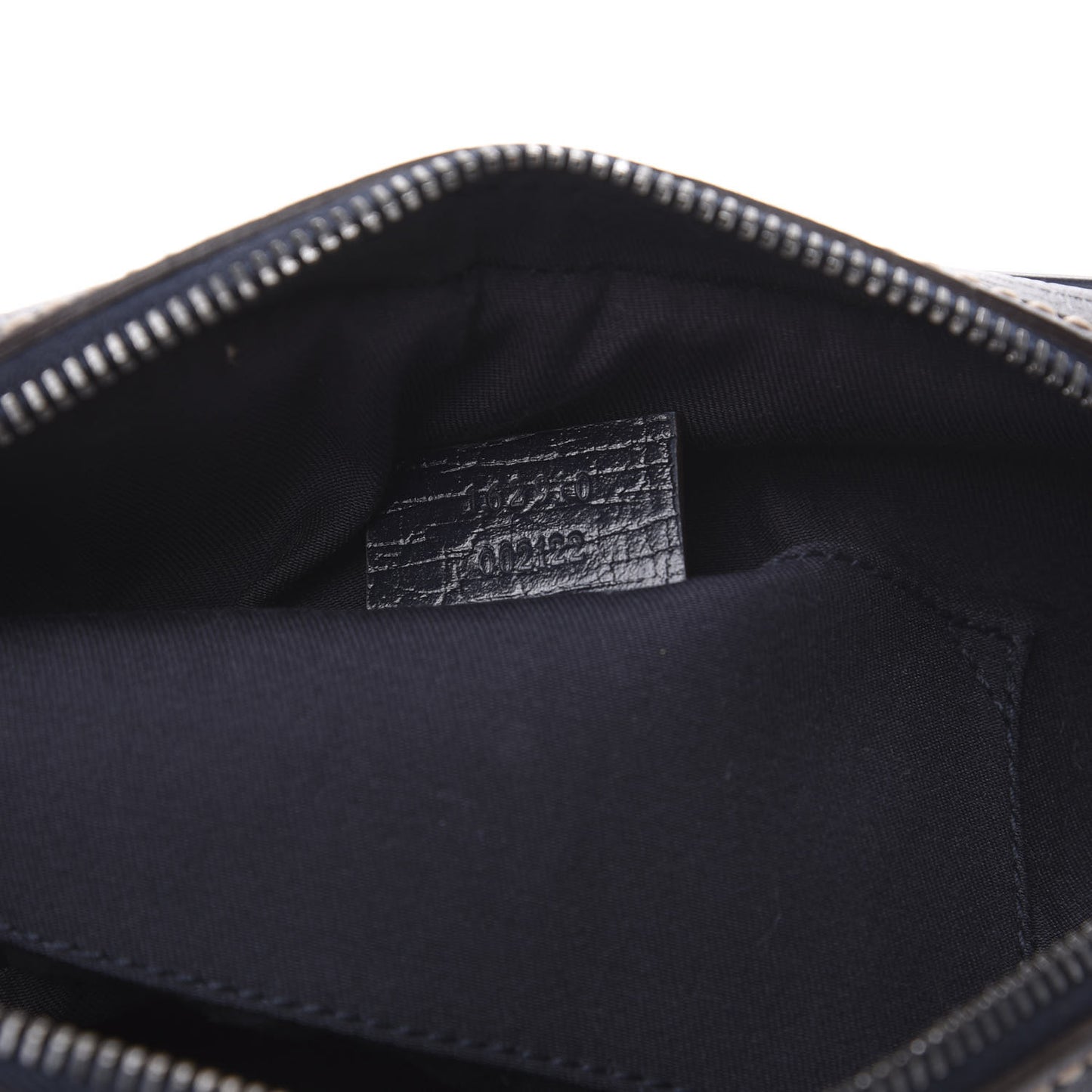 GG Supreme Monogram Web Small Shoulder Bag Navy