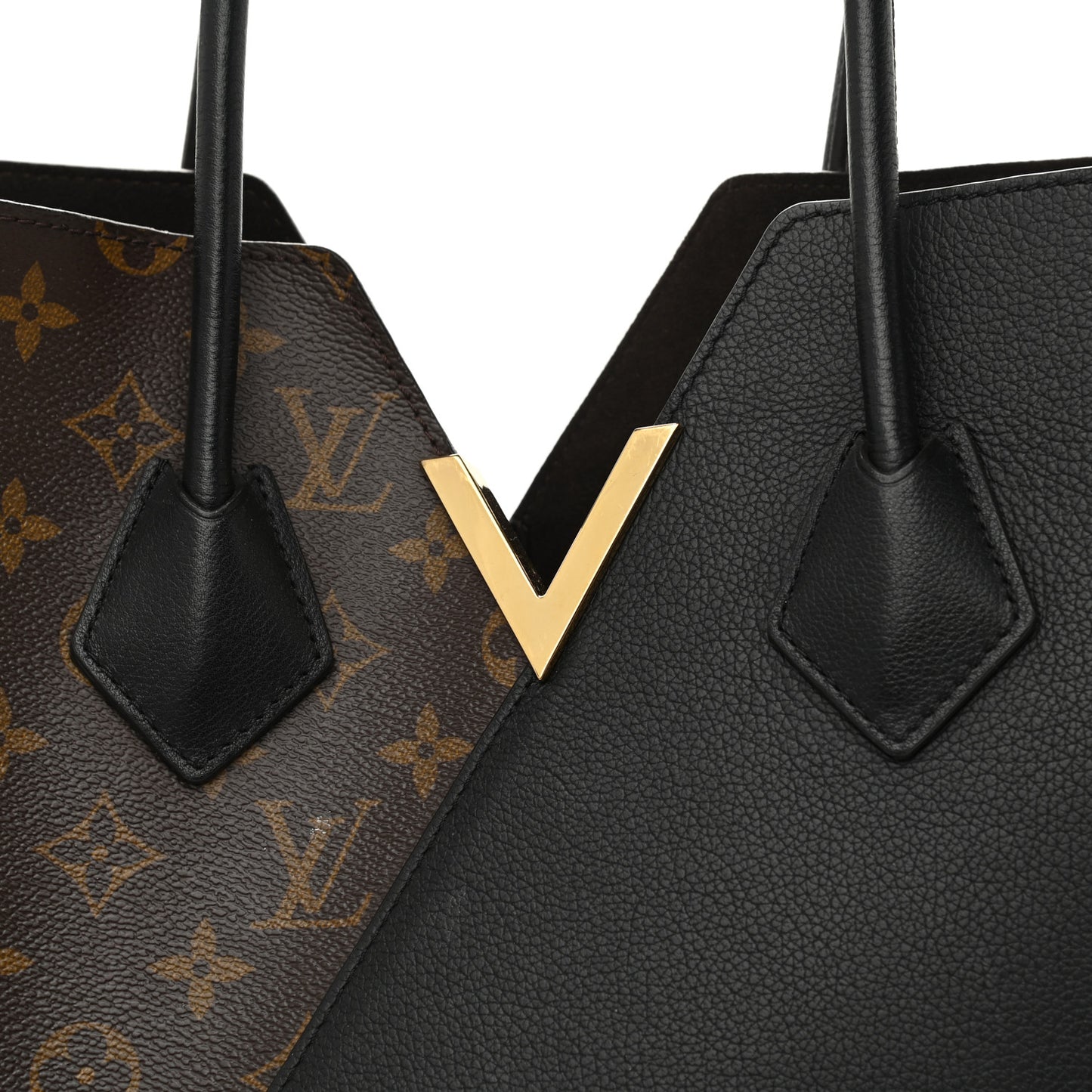 Calfskin Monogram Kimono Tote Black