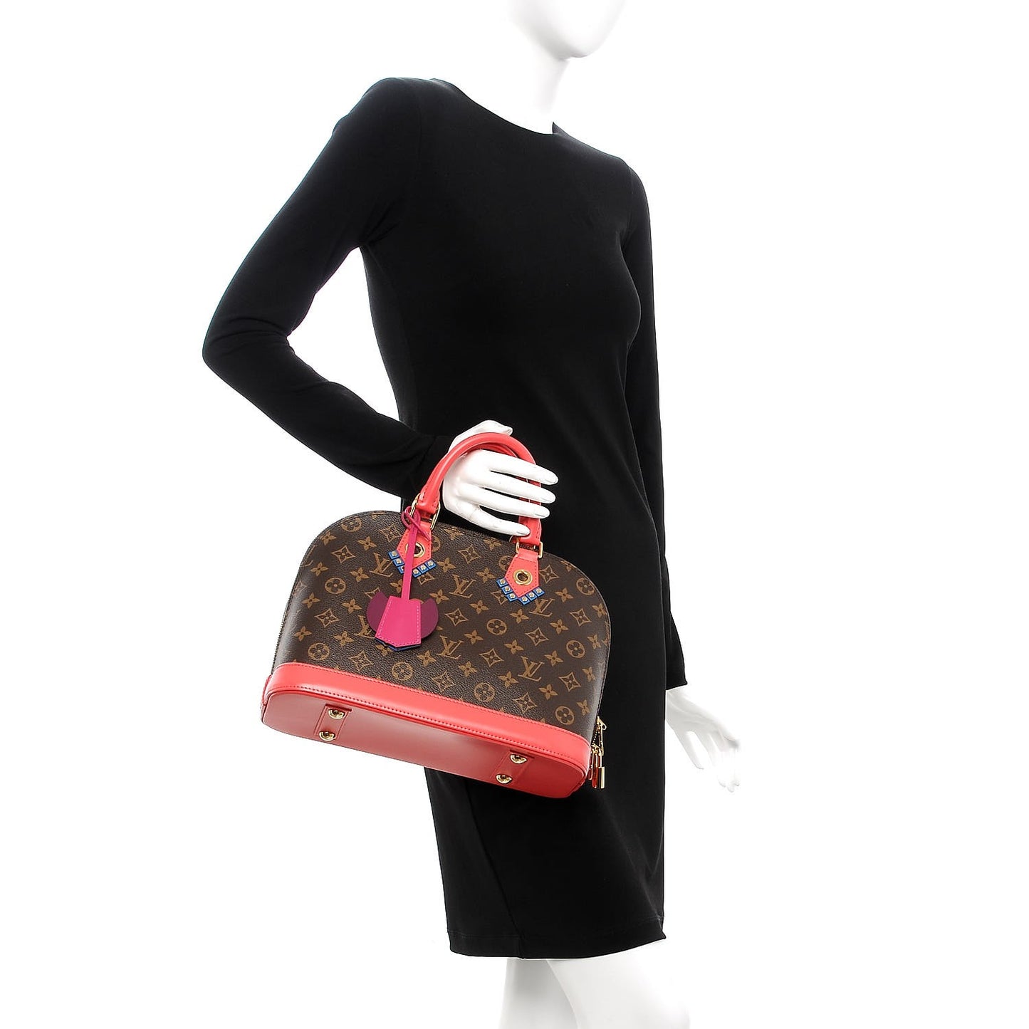 Monogram Totem Alma PM Flamingo
