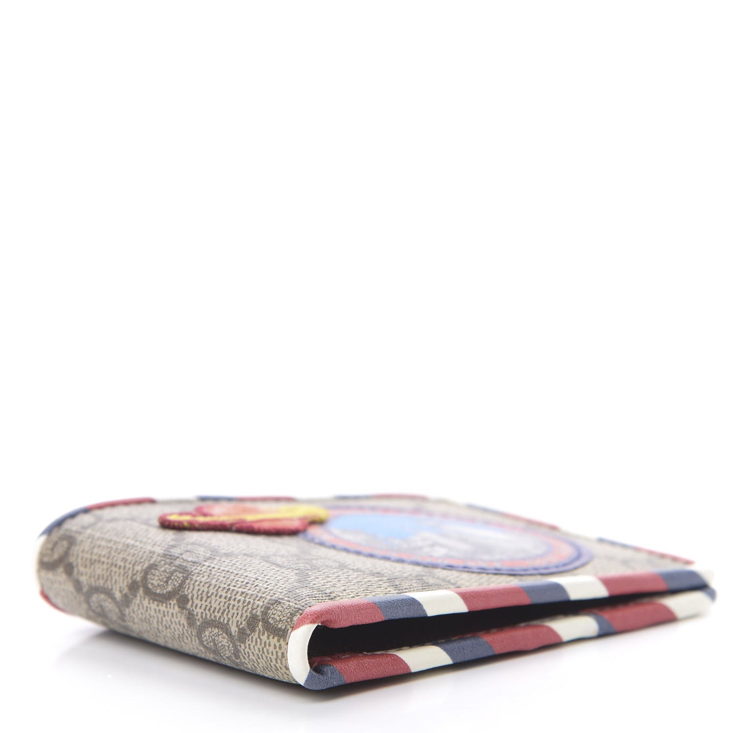 GG Supreme Monogram Courrier Bi-Fold Wallet