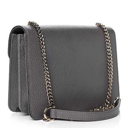 Gucci Dollar Calfskin Small Interlocking G Shoulder Bag Loess 3 of 12