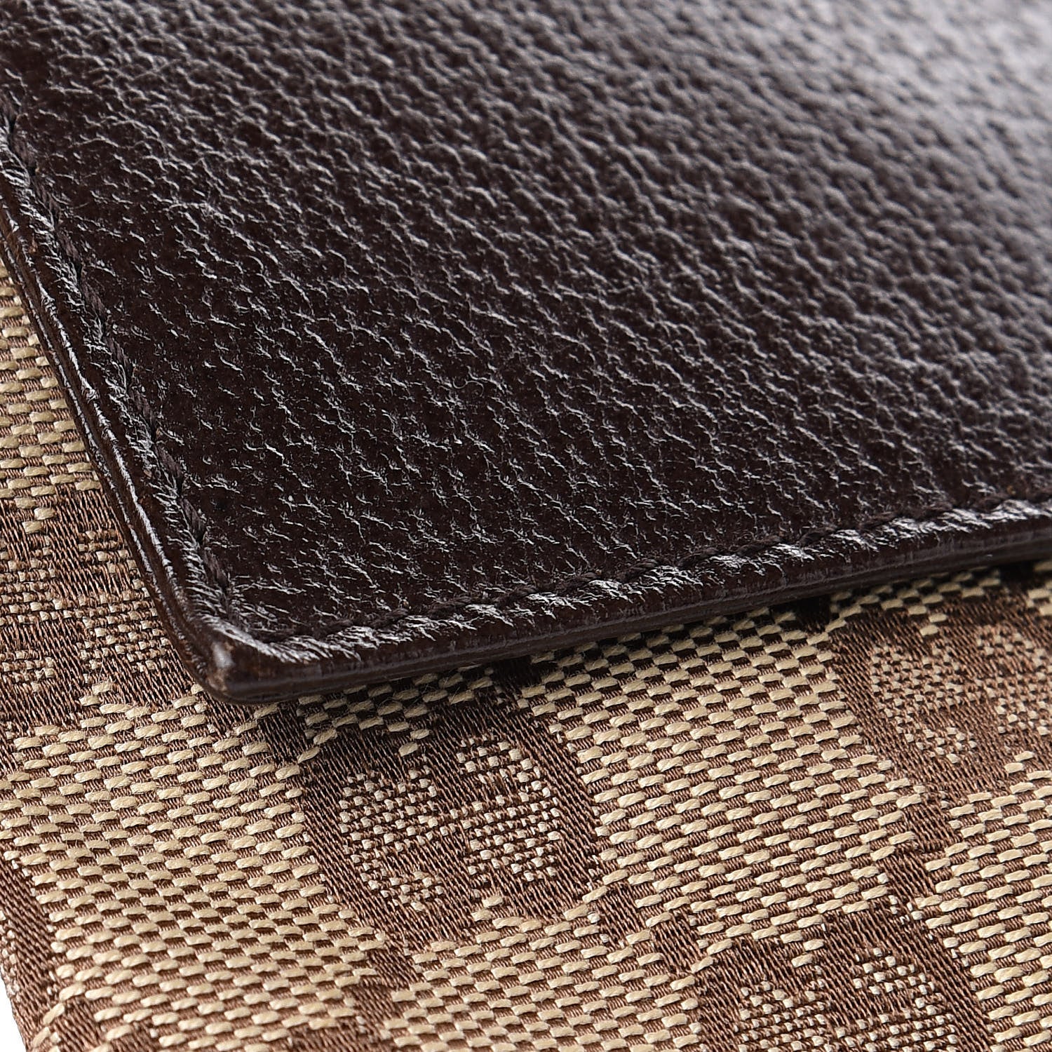 Gucci Monogram Web Belt Bag Dark Brown 8 of 10