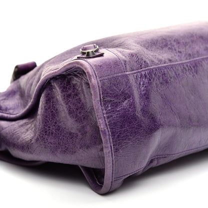 Balenciaga Agneau Classic Hardware City Sapphire 6 of 9