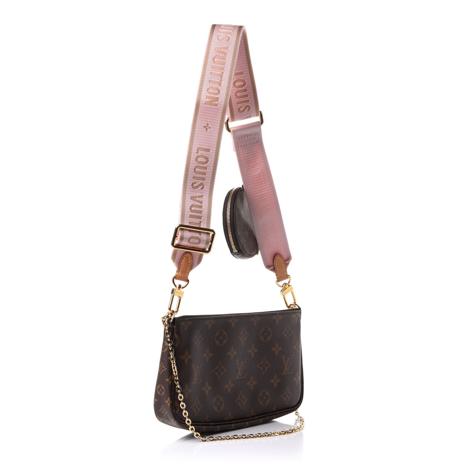 Louis Vuitton Monogram Multi Pochette Accessories Rose Clair 3 of 12