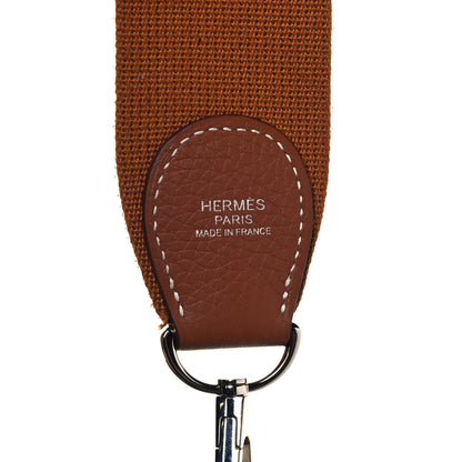 Hermes Taurillon Clemence Evelyne III PM Gold 6 of 14