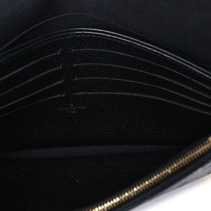 Louis Vuitton Empreinte Pochette Felicie Chain Wallet  Black 5 of 9