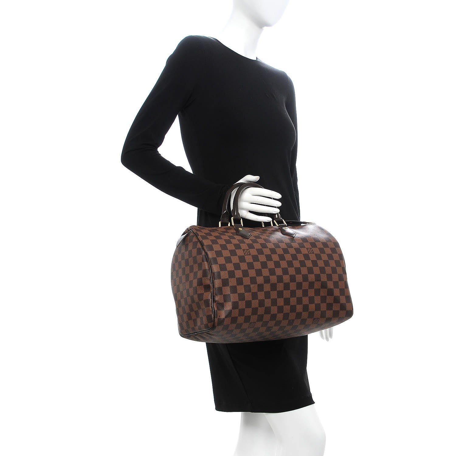 Louis Vuitton Damier Ebene Speedy 35 2 of 11