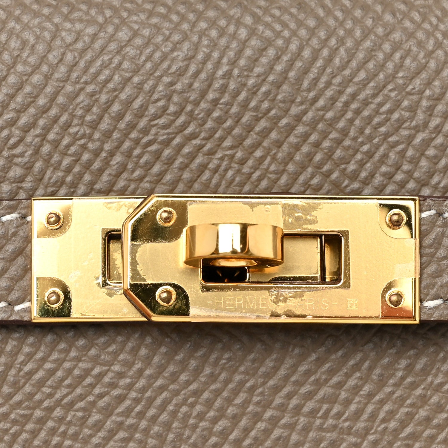 Hermes Epsom Kelly Longue Wallet Etoupe 9 of 10