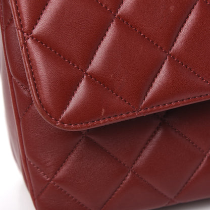 Chanel Lambskin Quilted Medium Trendy CC Flap Dual Handle Bag Red 14 of 14