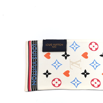 Louis Vuitton Silk Game On Bandeau Black White 2 of 3