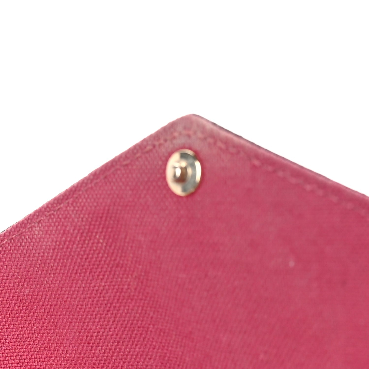 Louis Vuitton Monogram Pochette Felicie Chain Wallet  Fuchsia 5 of 7