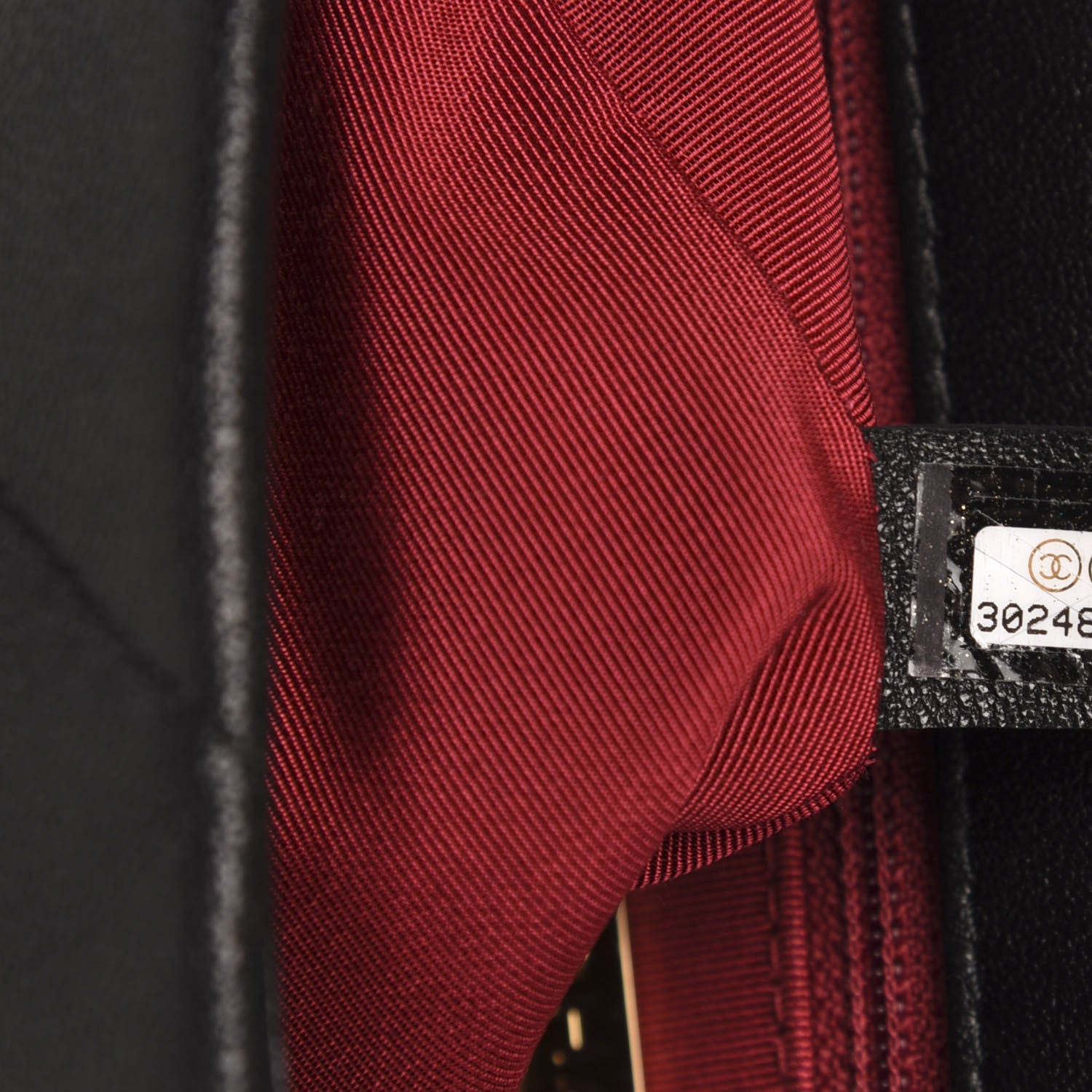 Chanel Goatskin Quilted Medium 19 Flap Black 7 of 11