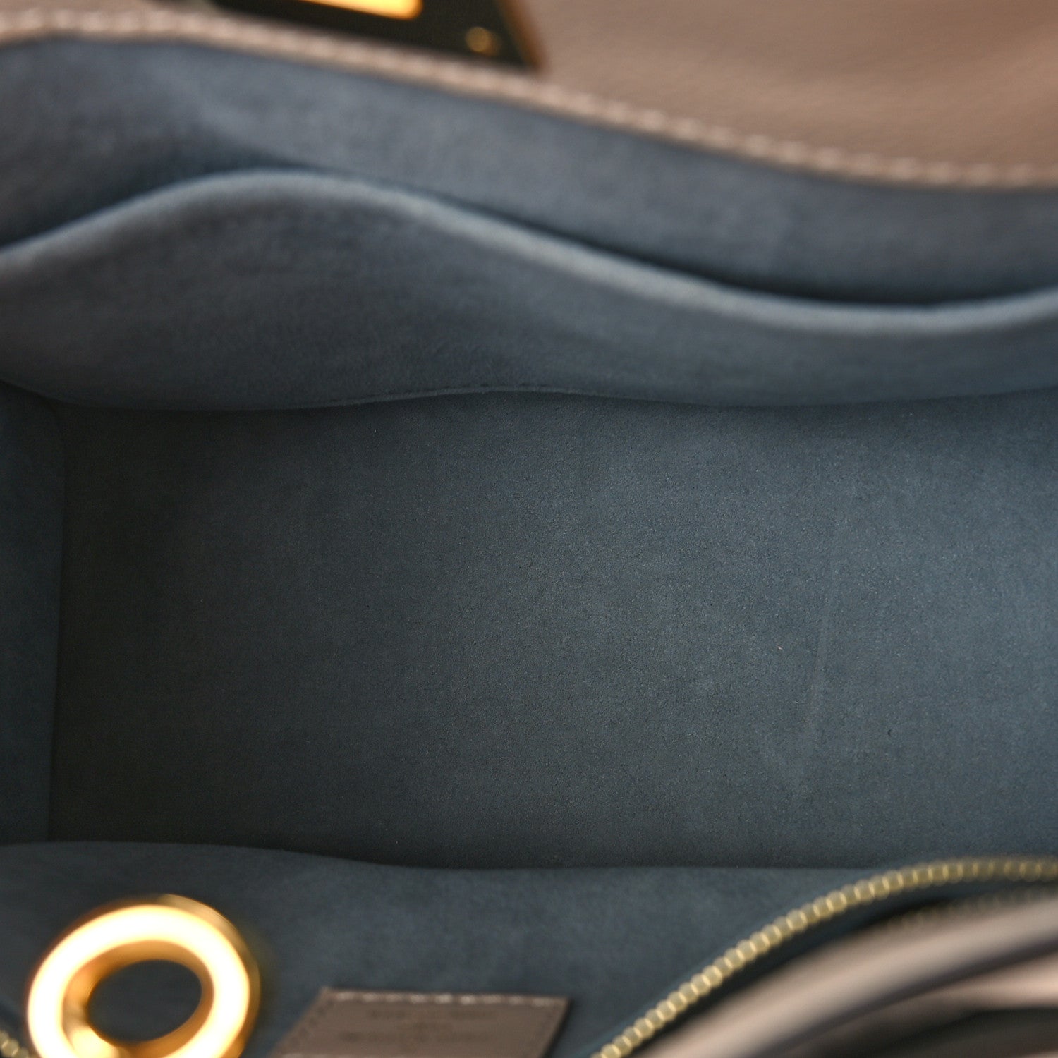 Louis Vuitton Calfskin Monogram On My Side PM Greige 5 of 8