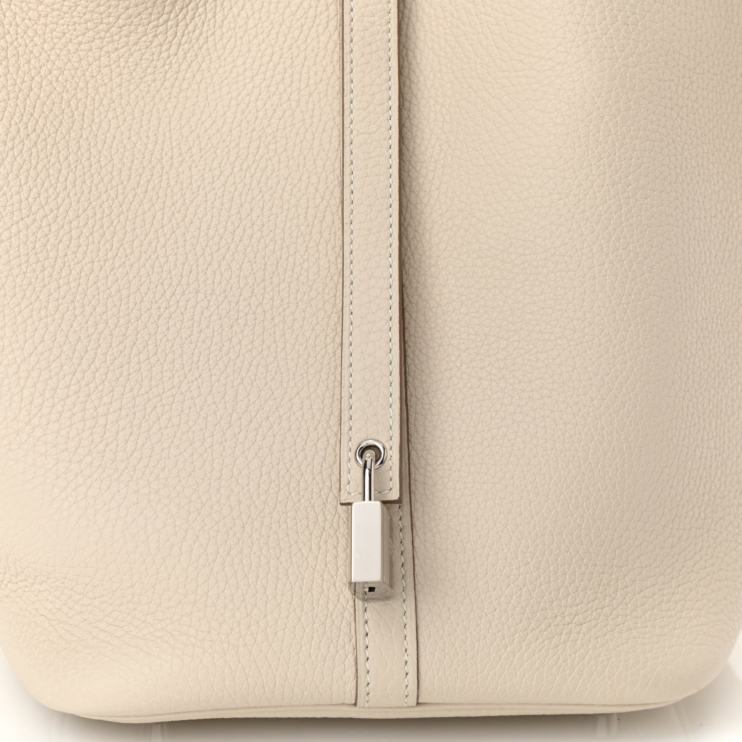 Hermes Taurillon Clemence Picotin Lock 22 MM Craie 8 of 10