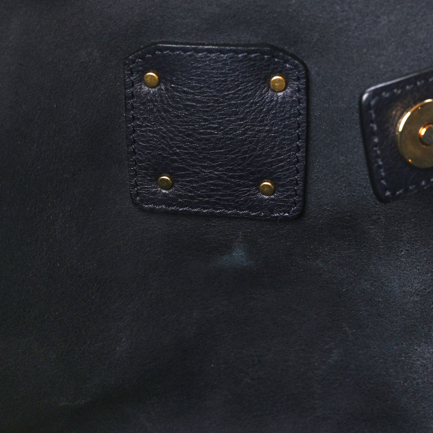 Chloe Smooth Calfskin Medium Vick Tote Full Blue 17 of 17