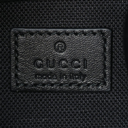 Gucci Calfskin GG Monogram Emblem Large Tote Bag  Black 5 of 8