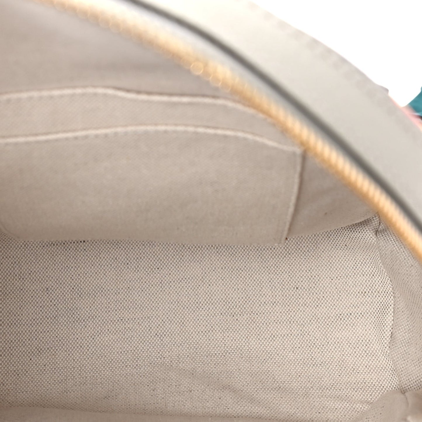 GG Supreme Monogram Flora Web Small Ophidia Day Backpack White
