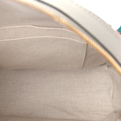 Gucci GG Supreme Monogram Flora Web Small Ophidia Day Backpack White 4 of 7