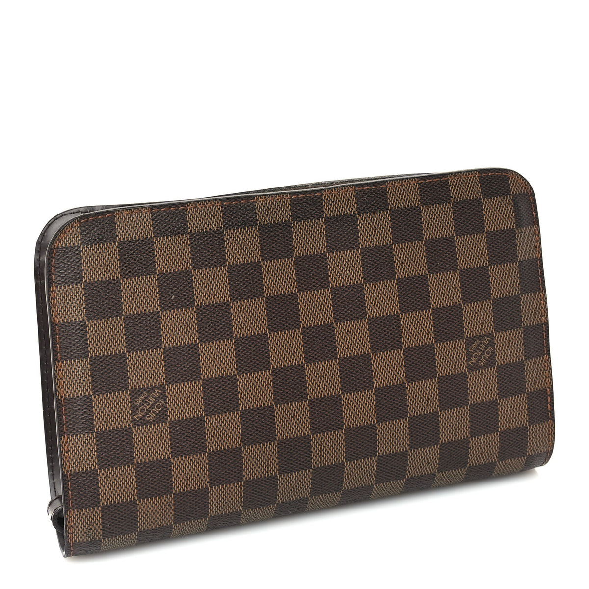 Louis Vuitton Damier Ebene Pochette Saint Louis Clutch 4 of 9