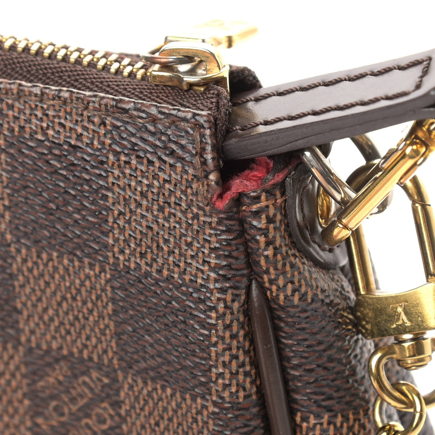 Damier Ebene Eva Clutch