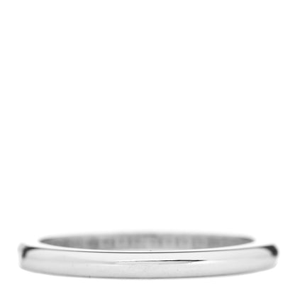 Tiffany Platinum Diamond .17ctw Soleste Half Eternity Band Ring 53 6.25 3 of 4