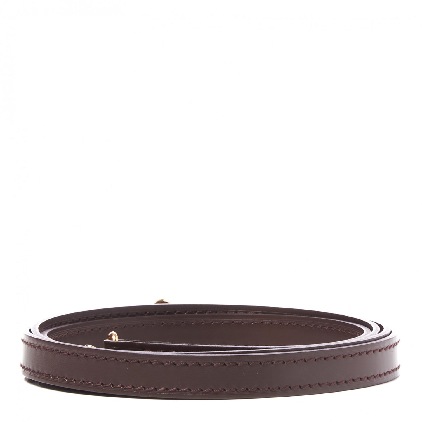 Calfskin 12mm Shoulder Strap Brown