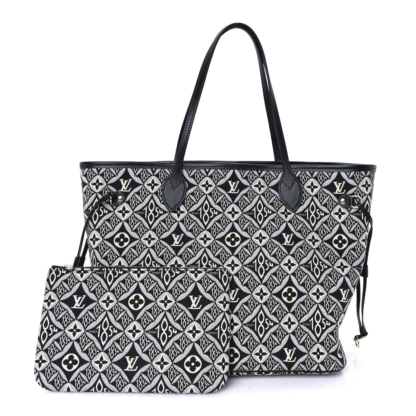 Jacquard Since 1854 Neverfull MM  Grey