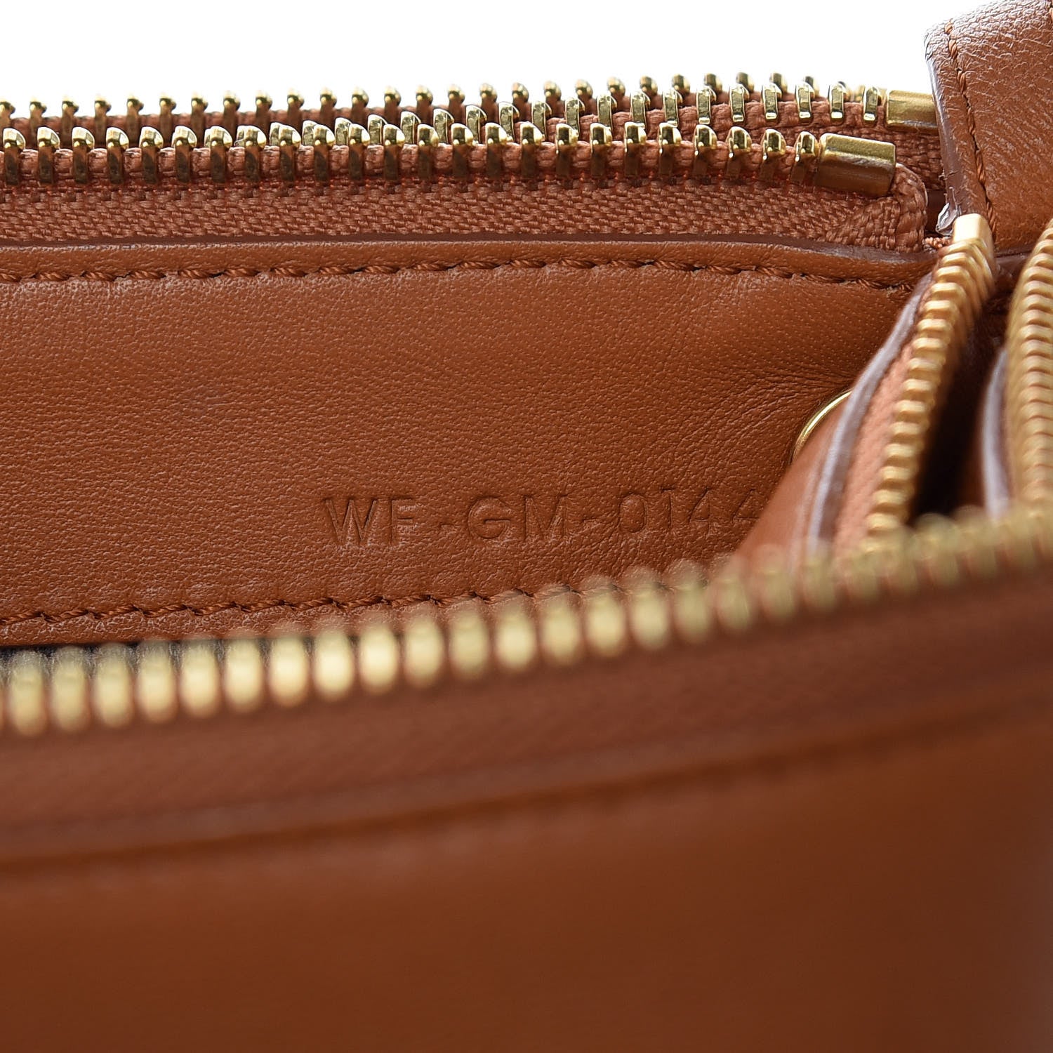 Celine Lambskin Small Trio Crossbody Bag Tan 10 of 13