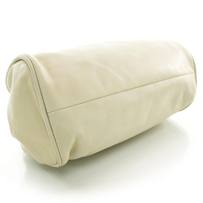 Chanel Lambskin Chain Fringe Handbag White 3 of 6