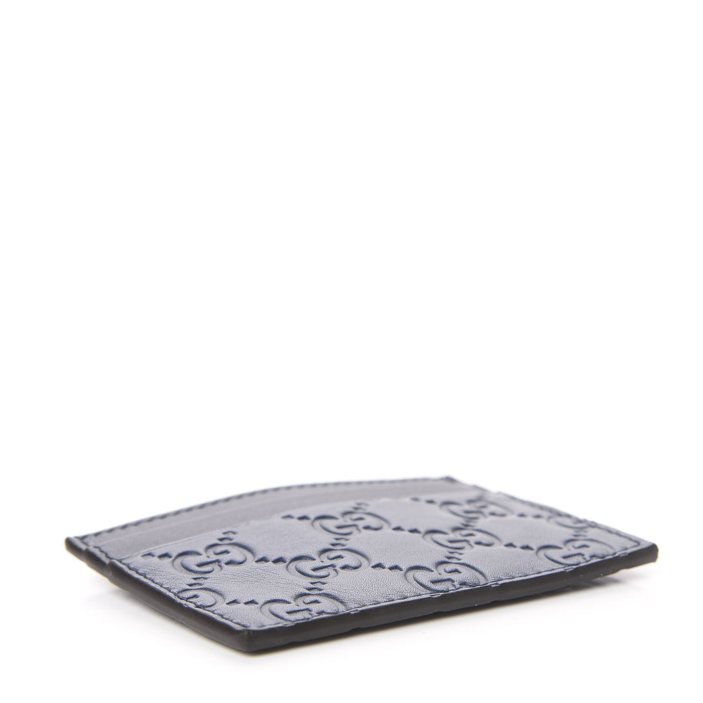 Guccissima Card Holder Blue