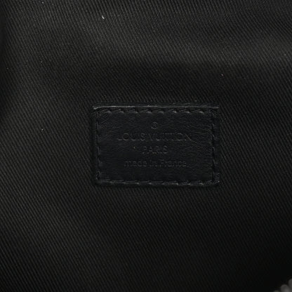 Louis Vuitton Calfskin Monogram Shadow Discovery Bumbag PM Black 5 of 8