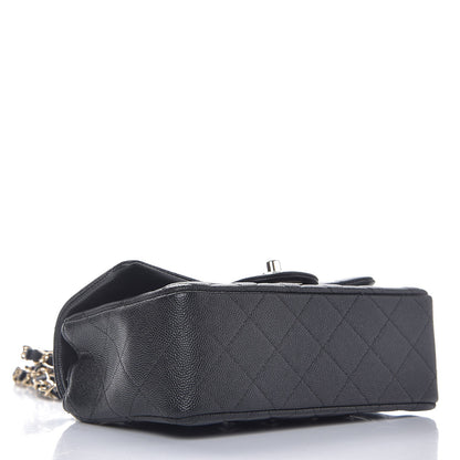 Chanel Caviar Quilted Mini Rectangular Flap Black 4 of 8