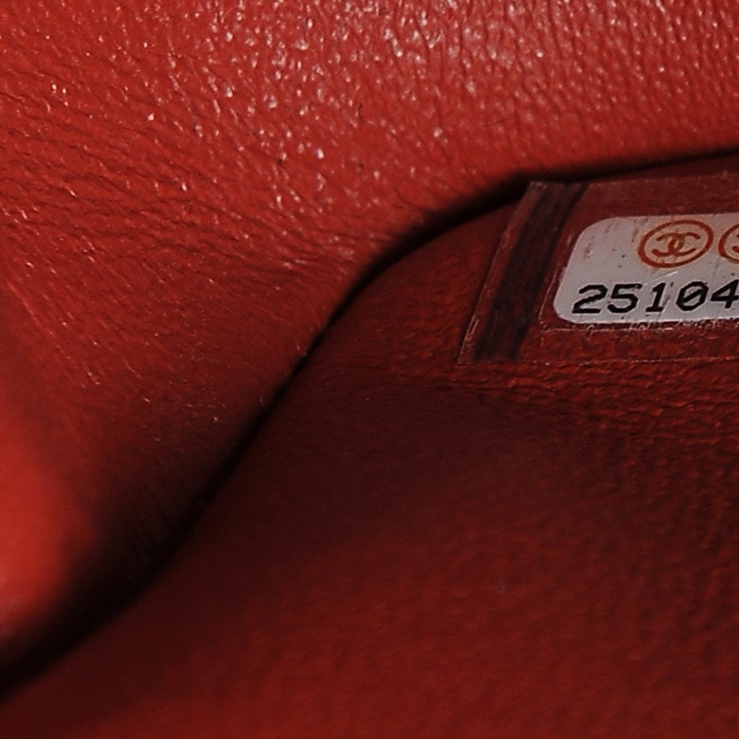 Caviar Quilted Mini Rectangular Flap Red