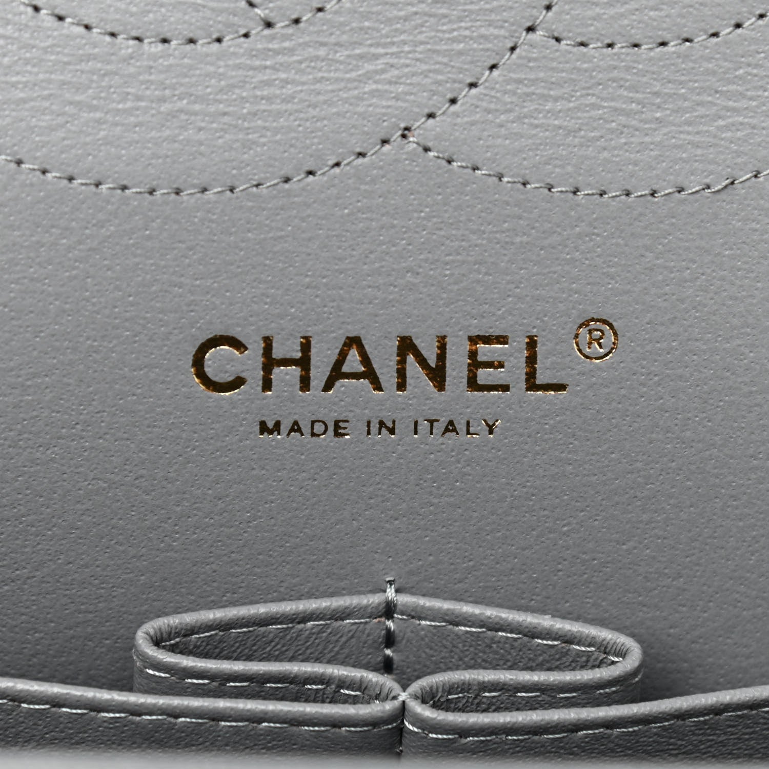 Chanel Caviar Quilted Jumbo Double Flap Grey 6 of 13