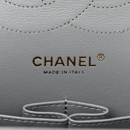 Chanel Caviar Quilted Jumbo Double Flap Grey 6 of 13