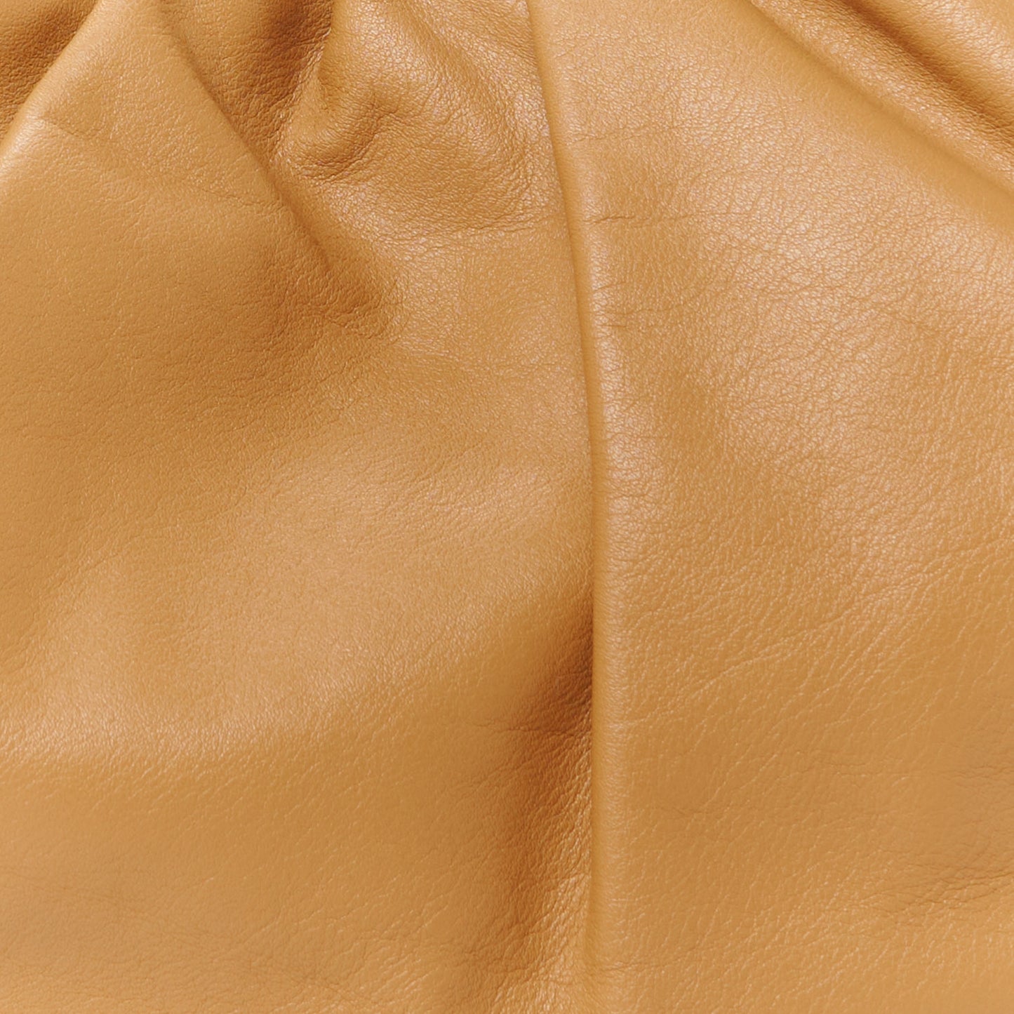 Smooth Butter Calfskin Small The Shoulder Pouch Caramel