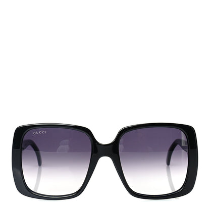 Gucci Acetate Square Sunglasses GG0637SK  Black 2 of 7
