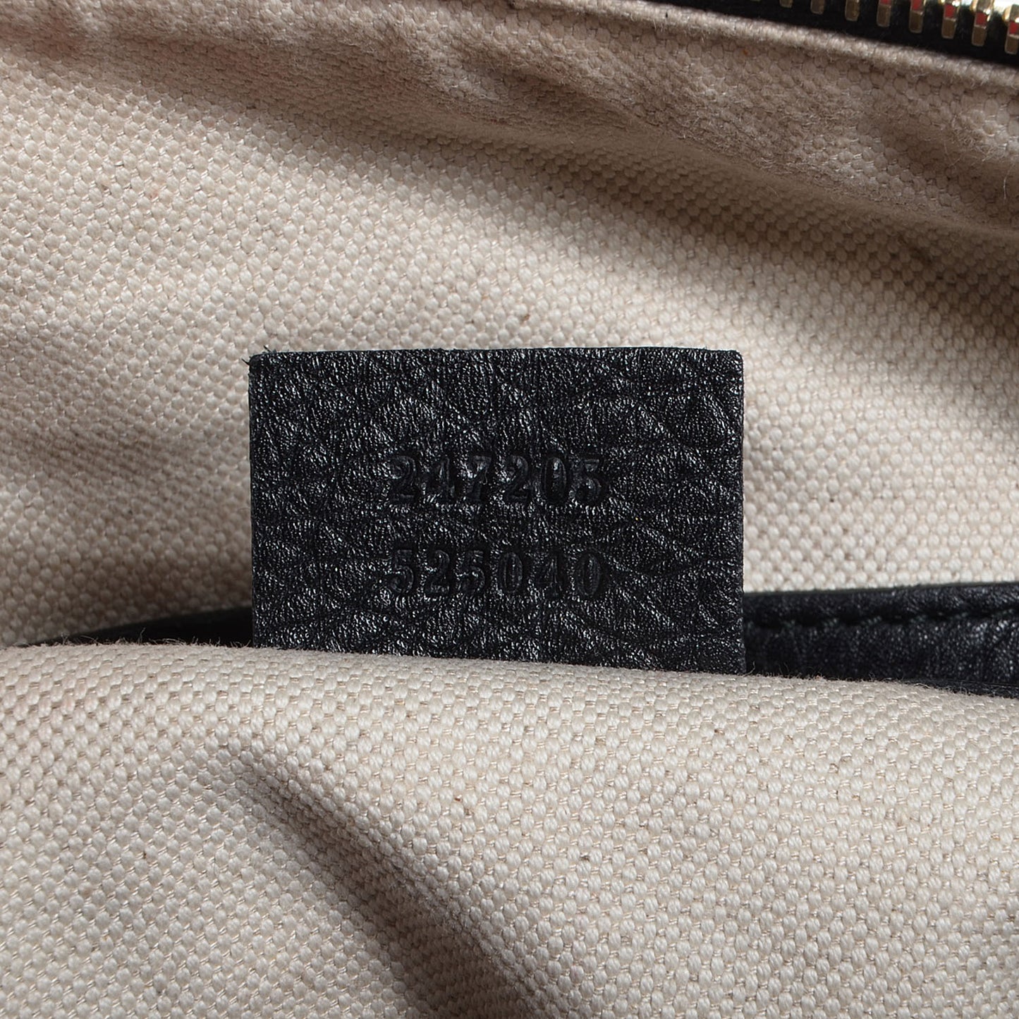 Leather Vintage Web Medium Boston Black