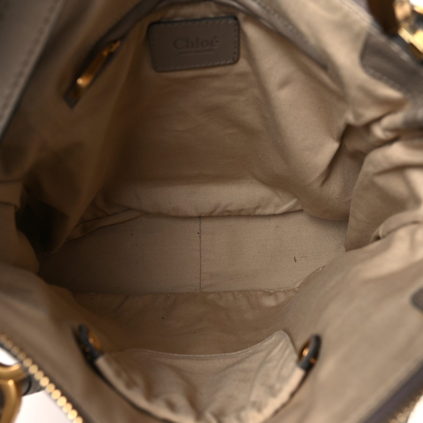 Suede Large Marcie Satchel Anchor Grey