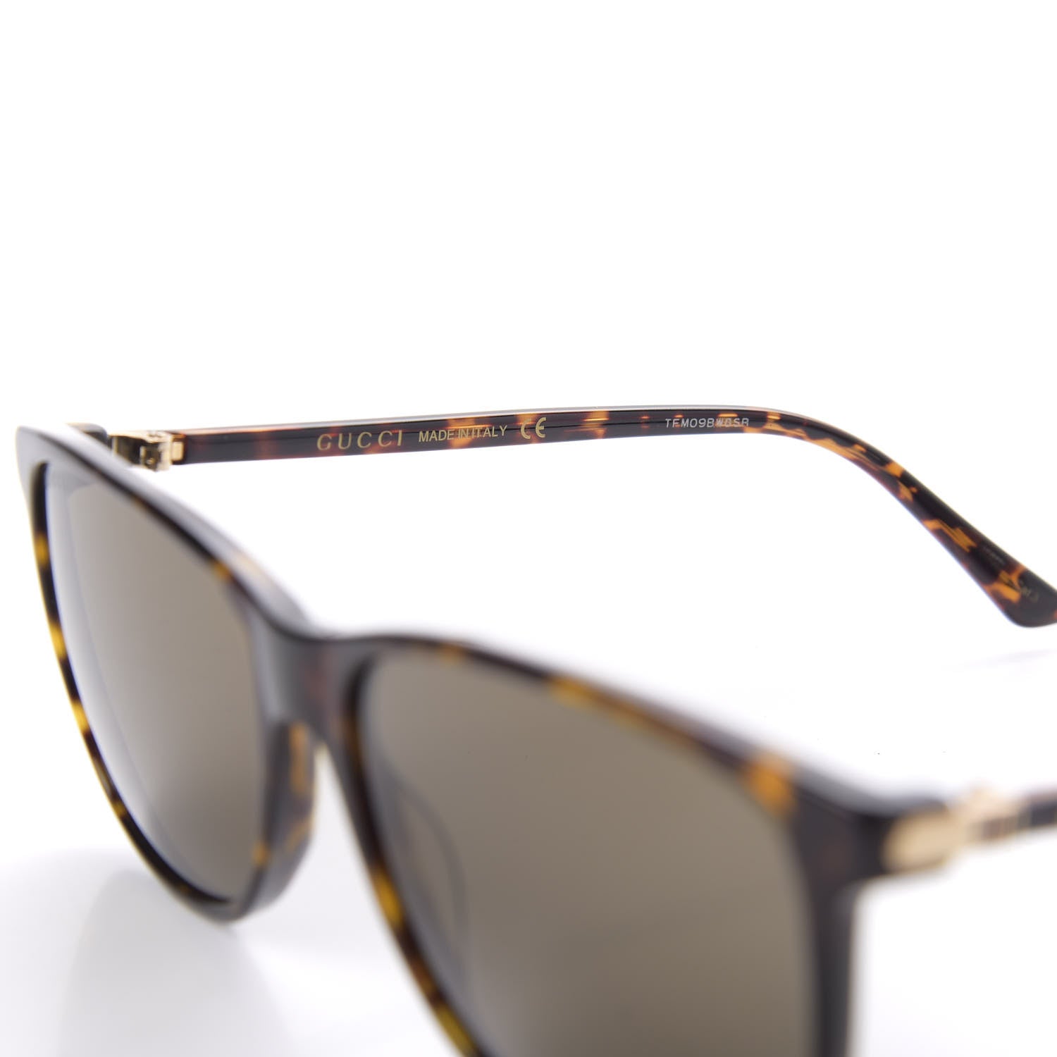 Gucci Square Frame Sunglasses GG00177/S Tortoise 5 of 8