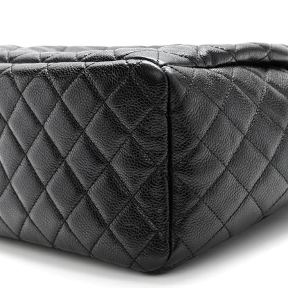 Chanel Caviar Quilted Small Chain Bucket Bag Black 10 of 10