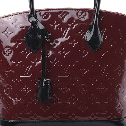 Louis Vuitton Vernis Lockit PM Griotte 8 of 10