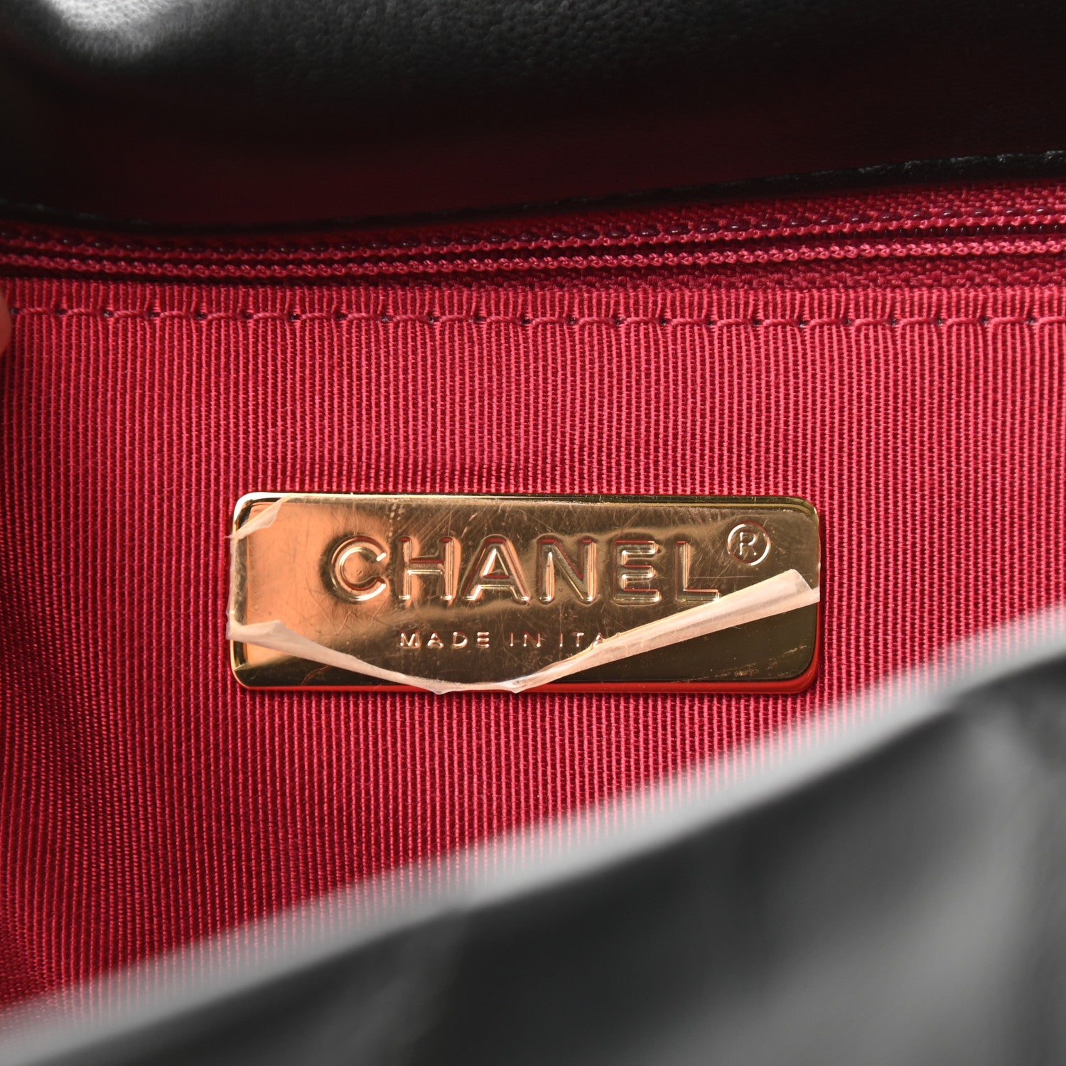 Chanel Lambskin Quilted Medium Chanel 19 Flap Black 6 of 10