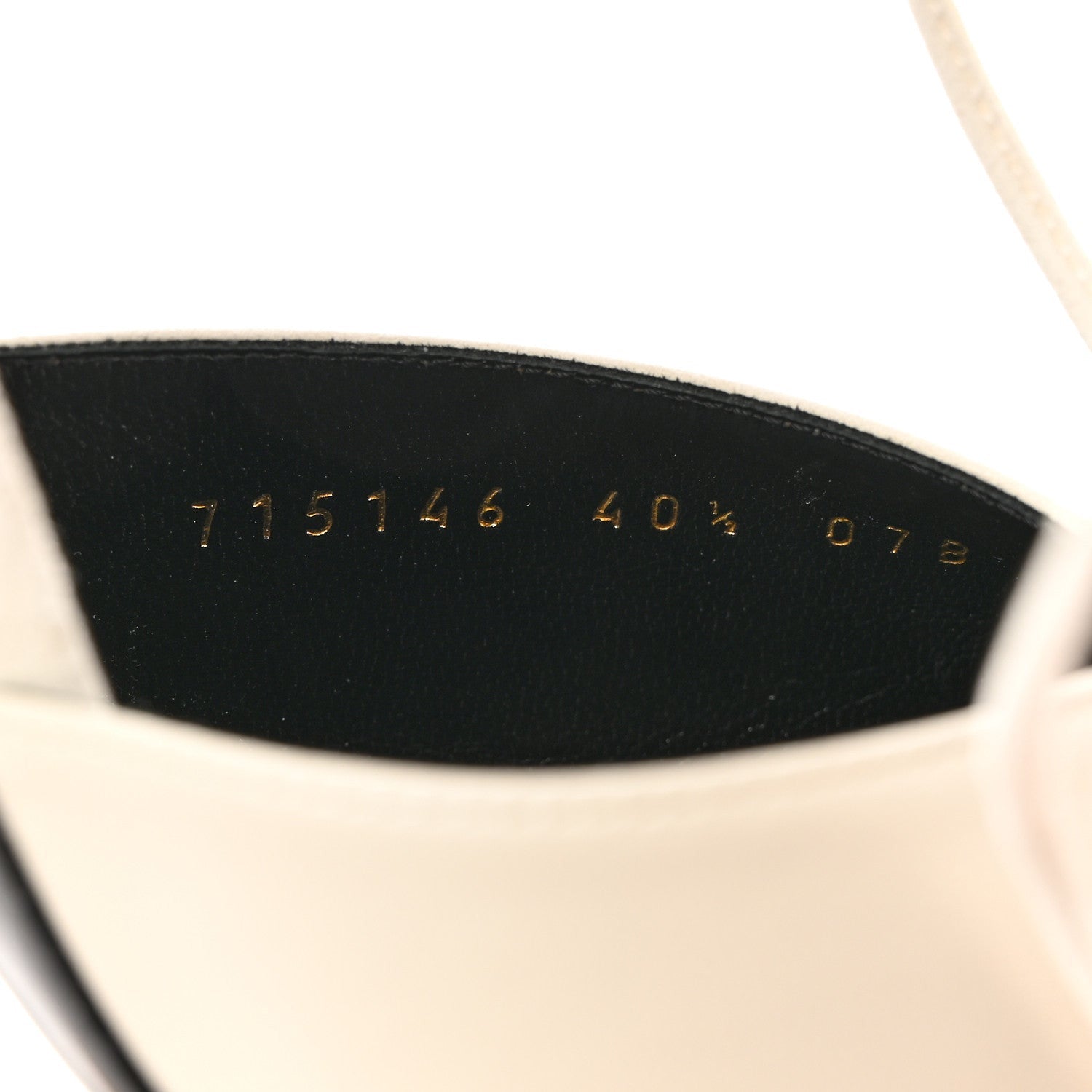 Gucci Soft Nappa Priscilla Ankle Cuff Pumps 40.5 White 7 of 7