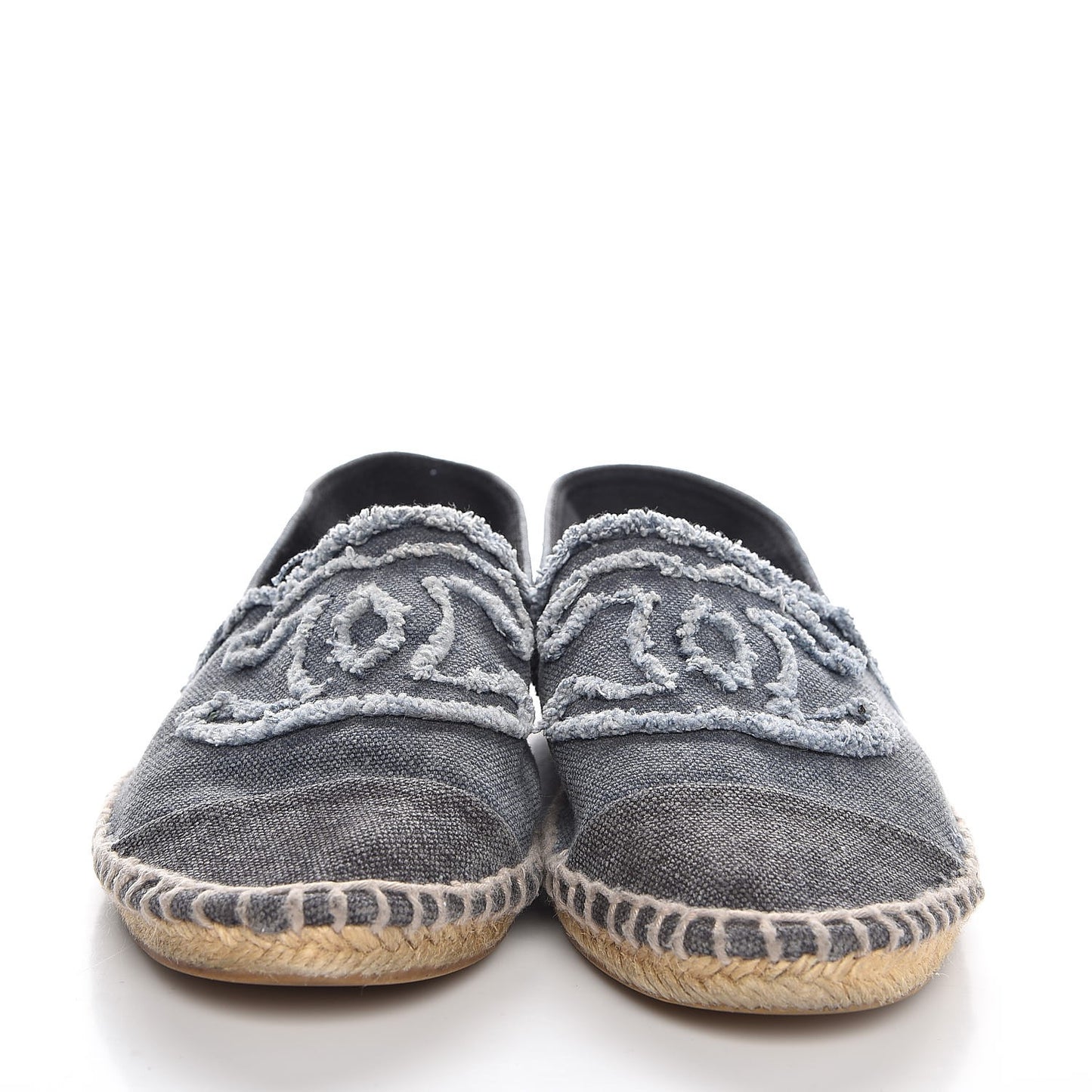 Linen CC Espadrilles 37 Blue