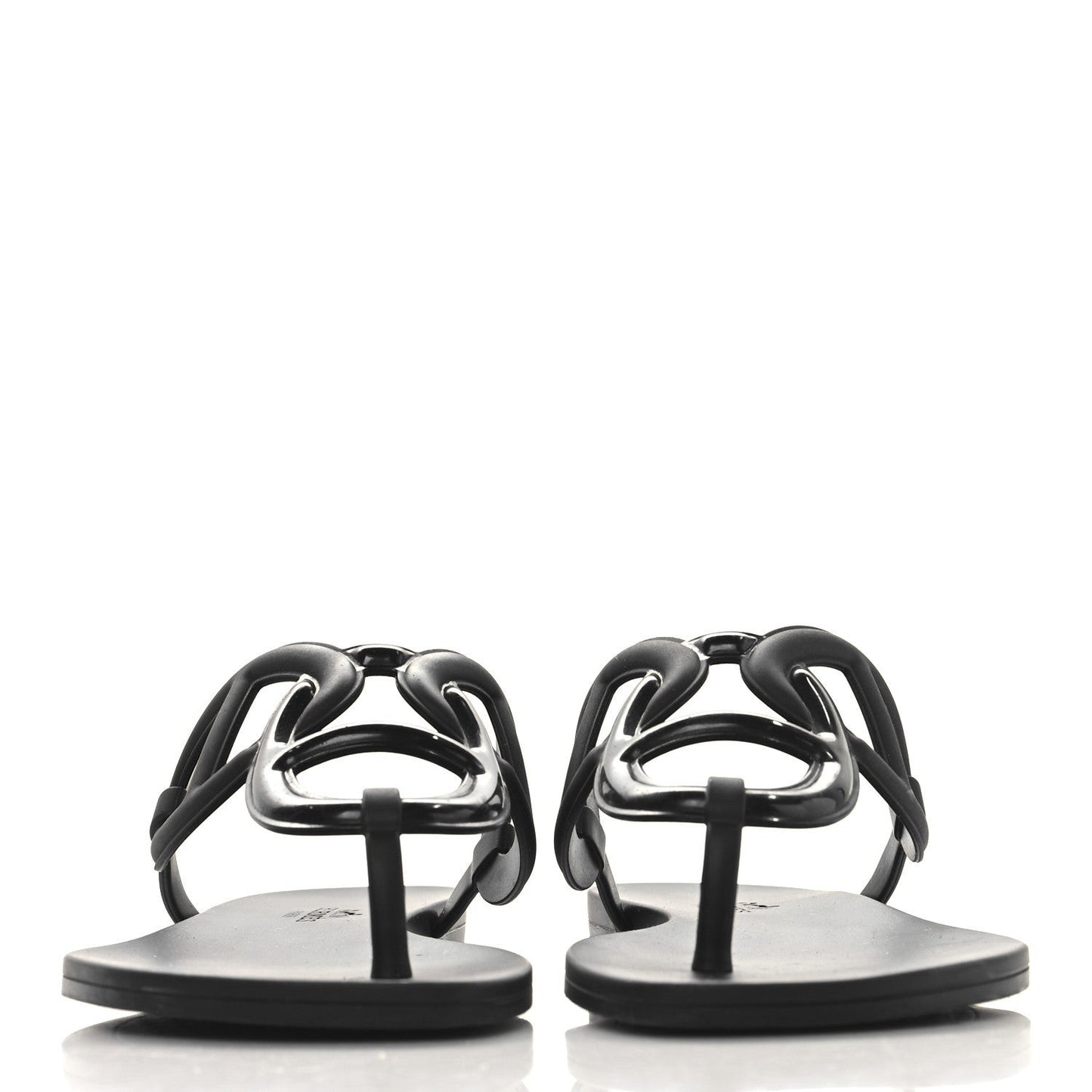 Rubber Womens Egerie Sandals 37 Black