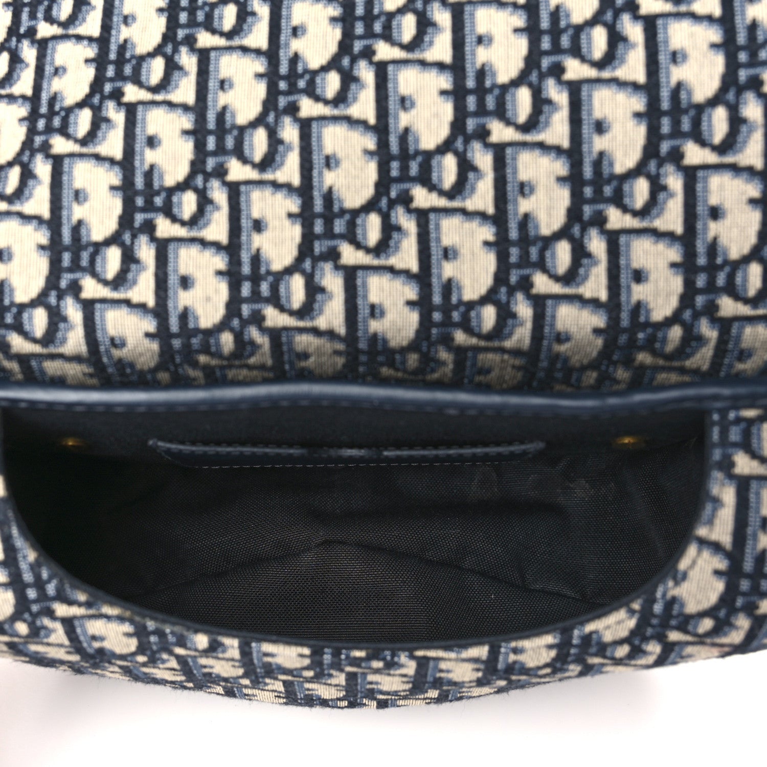 Christian Dior Oblique Medium Bobby Flap Blue 5 of 7