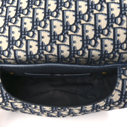Christian Dior Oblique Medium Bobby Flap Blue 5 of 7