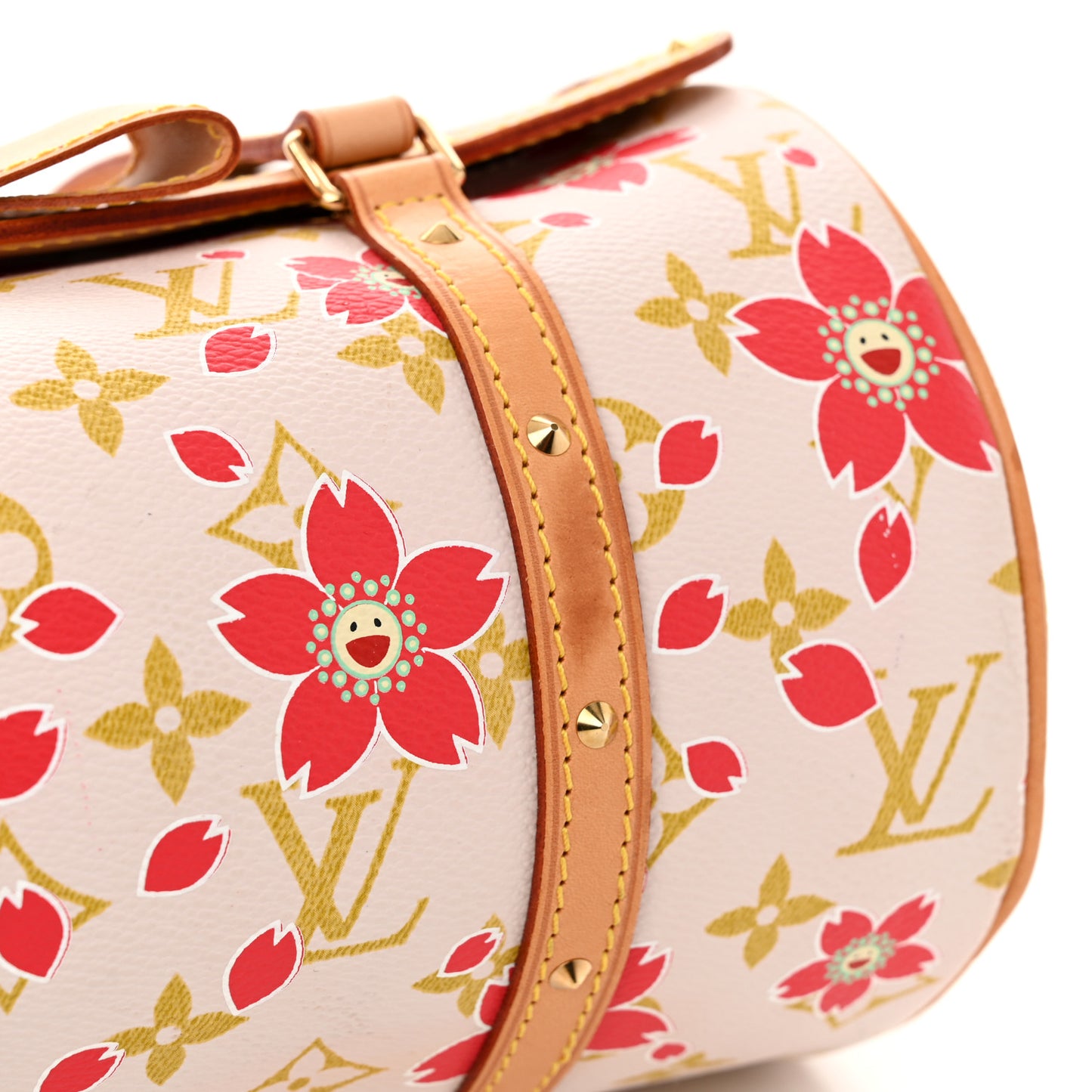 Monogram Cherry Blossom Papillon Red Creme